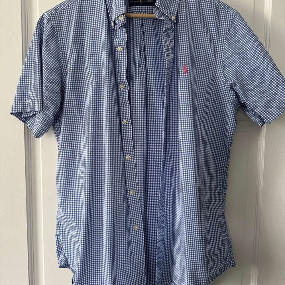 Polo by Ralph Lauren Men's Button-Down Short Sleeve Shirt